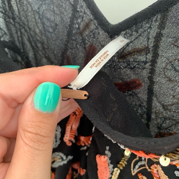 SOLD // Free People // Sequin Shift Dress // Small - Picture 8 of 8